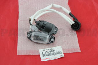 8120460011 LAMP UNIT, LICENSE PLATE