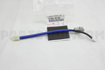 8158560180 SOCKET AND WIRE, REAR LAMP