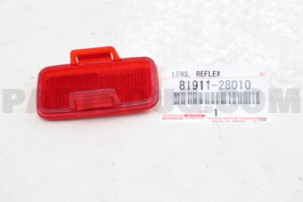 8191128010 LENS, REFLEX REFLECTOR, FRONT, RH/