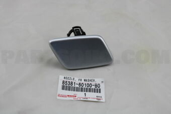 8538160100B0 NOZZLE, HEADLAMP CLEANER WASHER