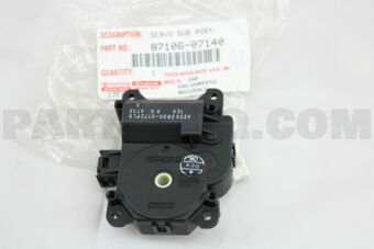 8710607140 DAMPER SERVO SUB-ASSY, BLOWER, NO.