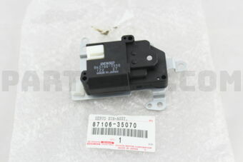 8710635070 SERVO SUB-ASSY, DAMPER