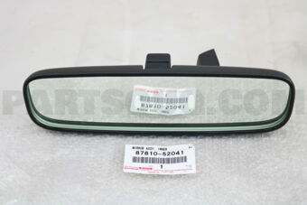 8781052041 MIRROR ASSY, INNER REAR VIEW