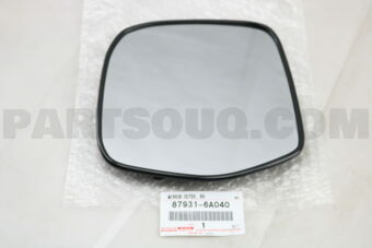 879316A040 MIRROR, OUTER REAR VIEW, RH