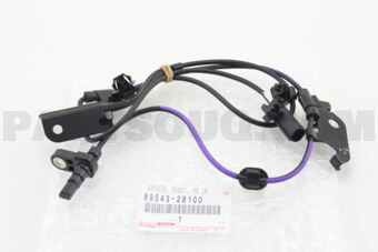8954328100 SENSOR, SPEED, FRONT LH