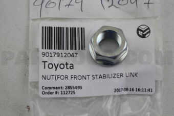 9017912047 NUT(FOR FRONT STABILIZER LINK)