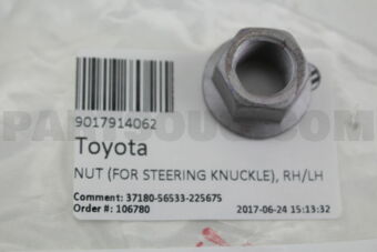 9017914062 NUT (FOR STEERING KNUCKLE), RH/LH