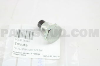 9034118040 PLUG (FOR REAR AXLE HOUSING DRAIN)