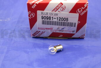 9098112005 BULB (FOR LICENSE PLATE LAMP)