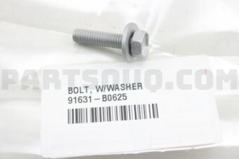 91631B0625 BOLT, W/WASHER