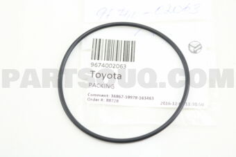 9674002063 PACKING, VACUUM PUMP