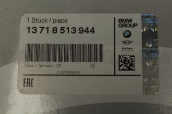 BMW 13718513944 ÉLÉMENT DE FILTRE À AIR-X1(F48)