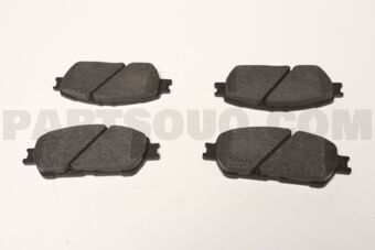 DELPHI LP2132 BRAKE PAD SET, DISC BRAKE