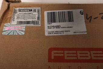 FEBEST 0177VDJ200FL FRONT LEFT BRAKE CALIPER ASSEMBLY