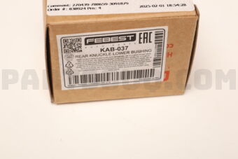 FEBEST KAB037 REAR KNUCKLE LOWER BUSHING