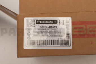 FEBEST SZDSJB419 CRANKSHAFT PULLEY ENGINE