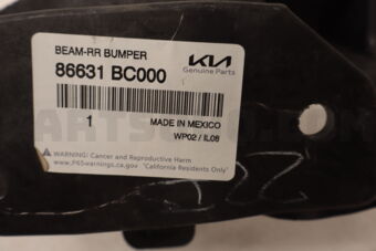 Hyundai / KIA 86631BC000 BEAM-RRBUMPER