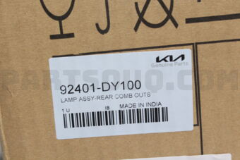 Hyundai / KIA 92401DY100 LAMPASSY-REARCOMB
