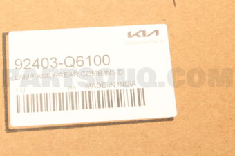 Hyundai / KIA 92403Q6100 LAMP ASSY-REAR COMB INSIDE,LH
