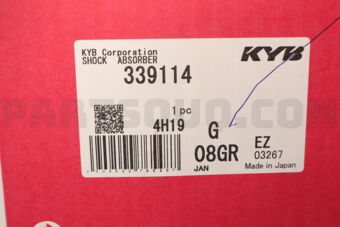 Kayaba 339114 SHOCK ABSORBER