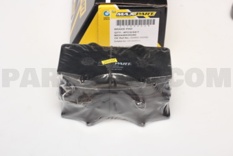 MAXPART 0446535290 BRK.PAD N.ASBS FR KD2