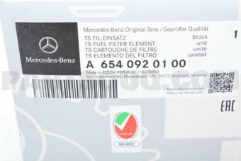 MERCEDES A6540920100 ELEMENTO DEL FILTRO DE COMBUSTIBLE-E(213)