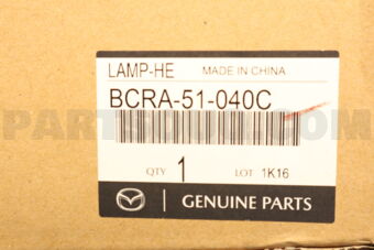 Mazda BCRA51040C LAMP(L),HEAD