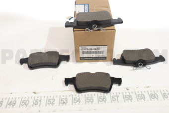 Mazda C2Y32648ZC PAD SUB SET,RR C