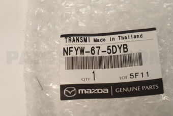 Mazda NFYW675DYB TRANSMITTER,KEYLESS