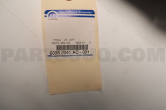 Mopar 68362041AC PAN TRANSMISSION OIL