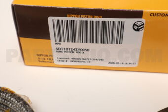 NPR SDT10124ZY0050 RING PISTON 050 3L
