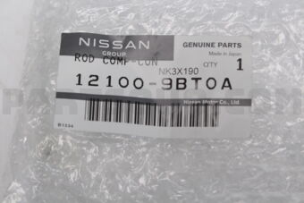 Nissan 121009BT0A ROD COMP-CON