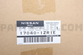 Nissan 170401ZR1E PUMP COMPL-FUEL