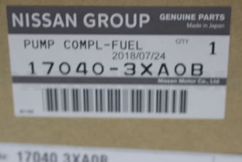 Nissan 170403XA0B PUMP COMPLFUEL