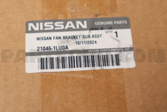 Nissan 210461LU0A BRACKET-FAN PULLEY