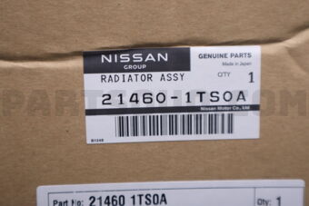 Nissan 214601TS0A RADIATOR & CONDENSER ASSY