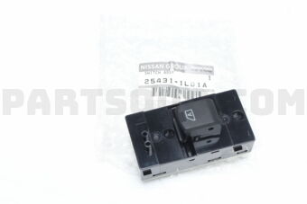 Nissan 254311LB1A SWITCH ASSY-P0WER WINDOW,REAR LH
