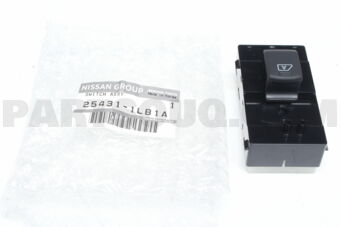 Nissan 254311LB1A SWITCH ASSY-P0WER WINDOW,REAR LH