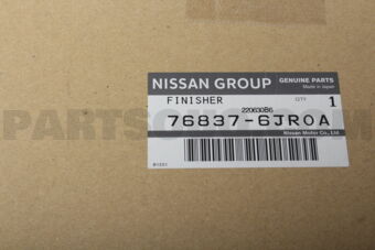 Nissan 768376JR0A FINISHER