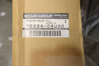 Nissan 7693404U00 FINISH-REAR PIL