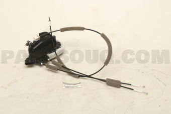 Nissan 825001LA0A LOCK &amp; REMOTE CONTROL ASSY-REAR DOOR,RH