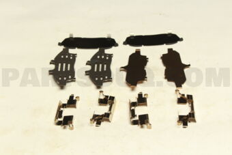 Nissan D10801VA0K DISCK BRAKE KIT (ADOPTION DT 1612)