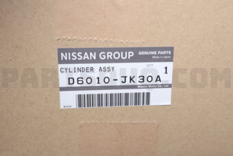 Nissan D6010JK30A CYLINDER ASSY-BRAKE MASTER