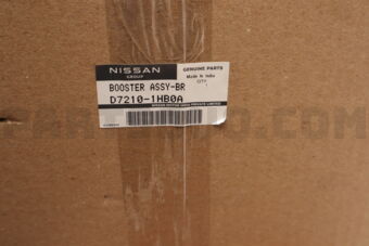 Nissan D72101HB0A BOOSTER ASSY-BRAKE