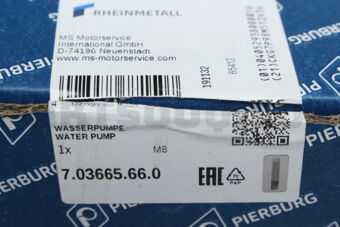 Pierburg 703665660 WATER PUMP/F30/F80