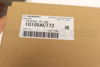 Subaru 10105AC772 GSKT&SEAL SET-ENG