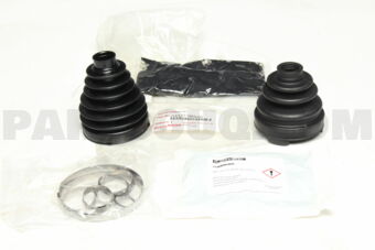 Toyota 0442706540 BOOT KIT, FRONT DRIVE SHAFT, IN &amp; OUTBOARD, RH