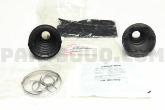 Toyota 0442706540 BOOT KIT, FRONT DRIVE SHAFT, IN &amp; OUTBOARD, RH