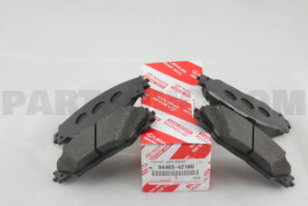 Toyota 0446542180 PAD KIT, DISC BRAKE, FRONT