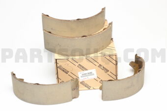Toyota 0449436280 SHOE KIT, REAR BRAKE